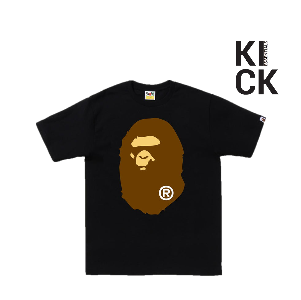 BAPE TEE 'HEAD BLACK'