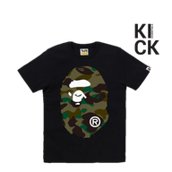 BAPE TEE 'HEAD GREEN CAMO'