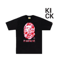 BAPE TEE 'ABC CAMO BLACK PINK'