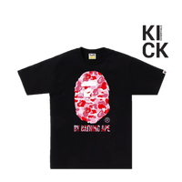 BAPE TEE 'ABC CAMO BLACK PINK'