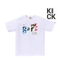 BAPE TEE 'ABC CAMO CRAZY BAPESTA WHITE'