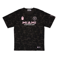 BAPE TEE 'INTER MIAMI CF CAMO BLACK'