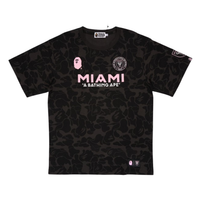 BAPE TEE 'INTER MIAMI CF CAMO BLACK'
