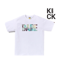 BAPE TEE 'MAP MULTI STENCIL WHITE'
