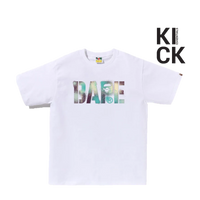 BAPE TEE 'MAP MULTI STENCIL WHITE'