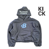 BILLIONAIRE STUDIOS HOODIE 'BLOOBERRY'