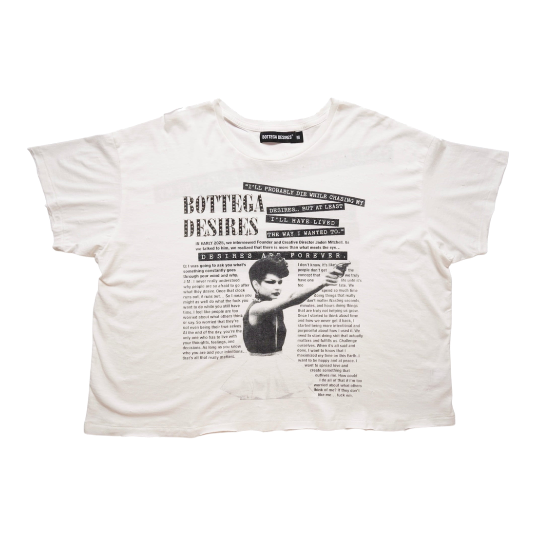 BOTTEGA DESIRES TEE 'INTERVIEW'