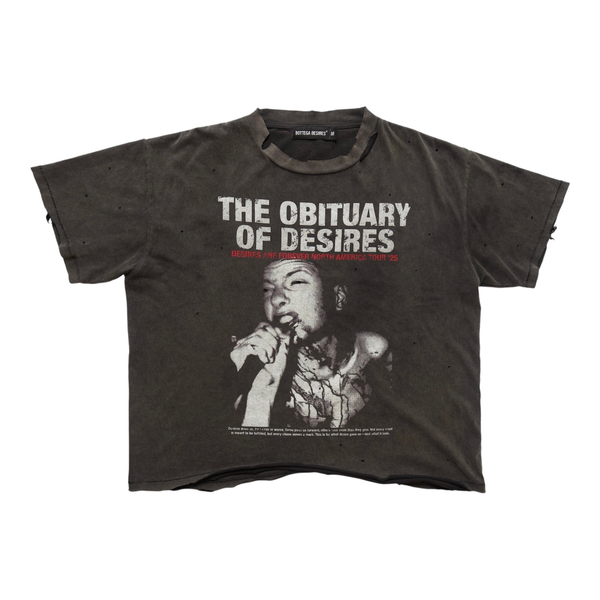 BOTTEGA DESIRES TEE 'OBITUARY'
