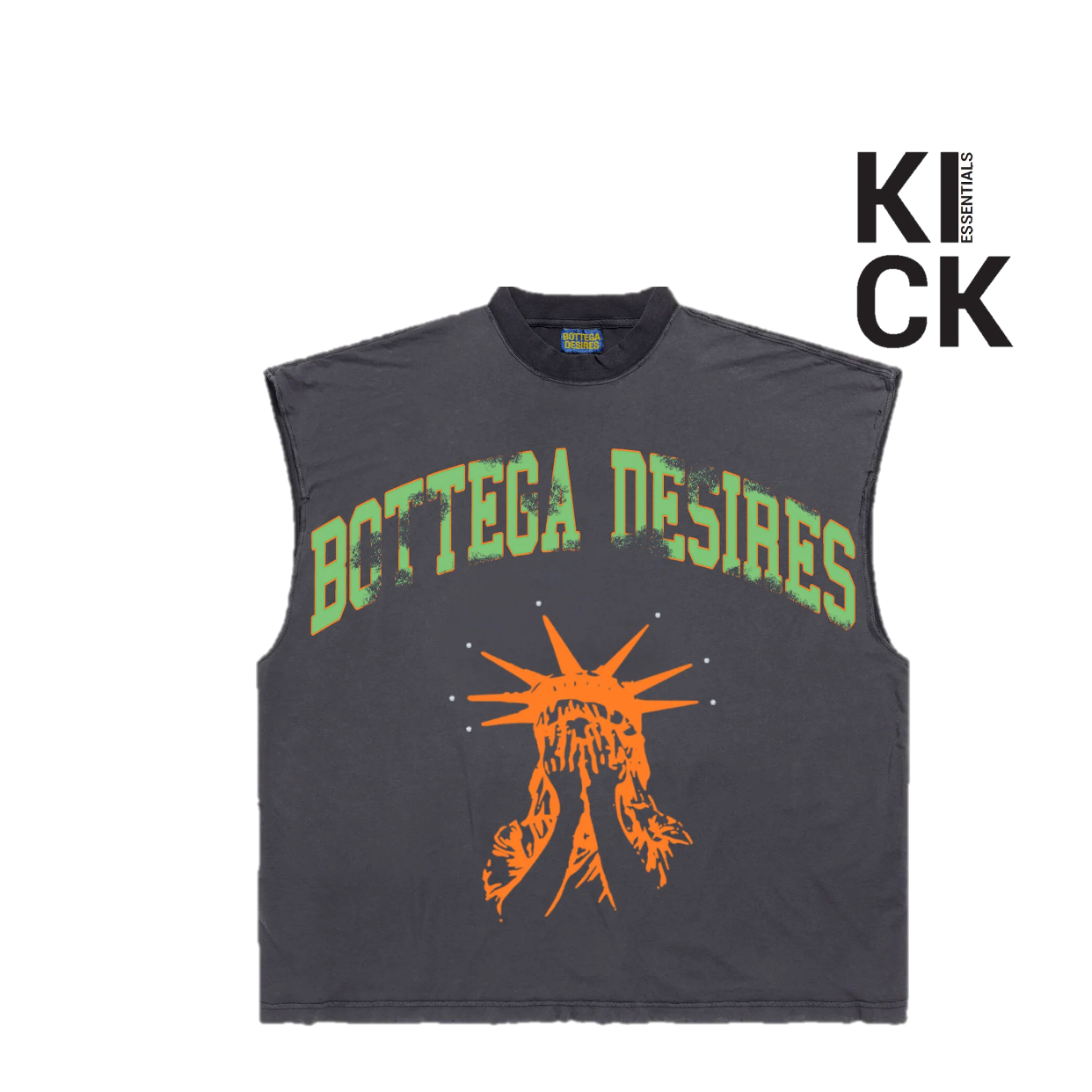 BOTTEGA DESIRES TEE 'CUTOFF DESIRES BLACK'