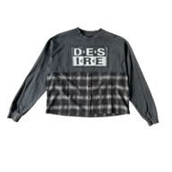 BOTTEGA DESIRES TEE 'HYBRID FLANNEL'