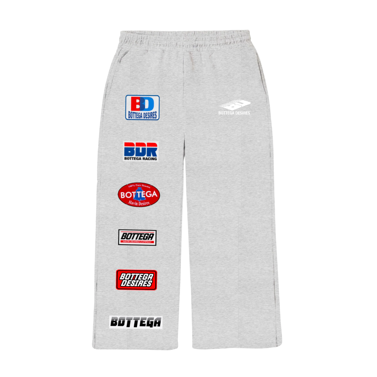 BOTTEGA DESIRES PANT 'PATCHES GREY'