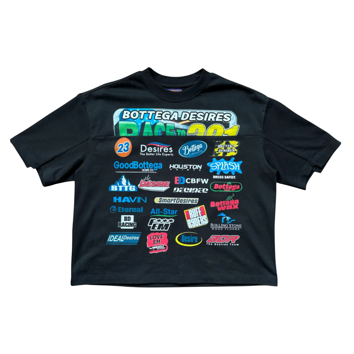 BOTTEGA DESIRES TEE 'RACE BLACK'