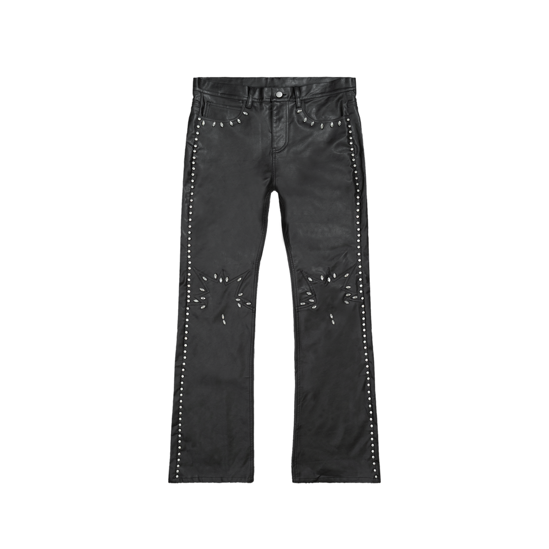 BRAVEST STUDIOS PANT 'VEGAN LEATHER URCHIN'