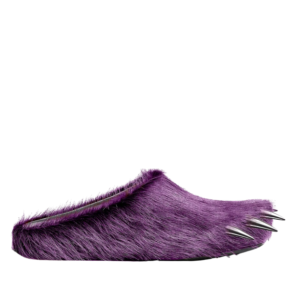 靴 Bravest Studios Purple Bravest Studios Purple Bear Claw Mules | Grailed