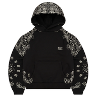 BRAVEST STUDIOS HOODIE 'BLACK PAISLEY'