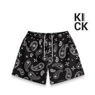 BRAVEST STUDIOS SHORT 'PAISLEY V3 BLACK'