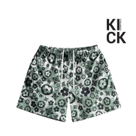 BRAVEST STUDIOS SHORT 'CAMO FLOWER LOGOS'