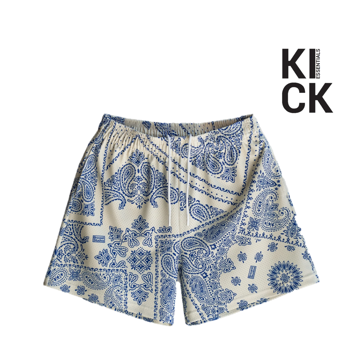 BRAVEST STUDIOS SHORT 'PORCELAIN BLUE CREAM'