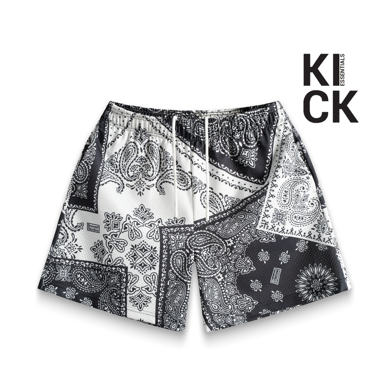 BRAVEST STUDIOS SHORT 'PANDA PORCELAIN'