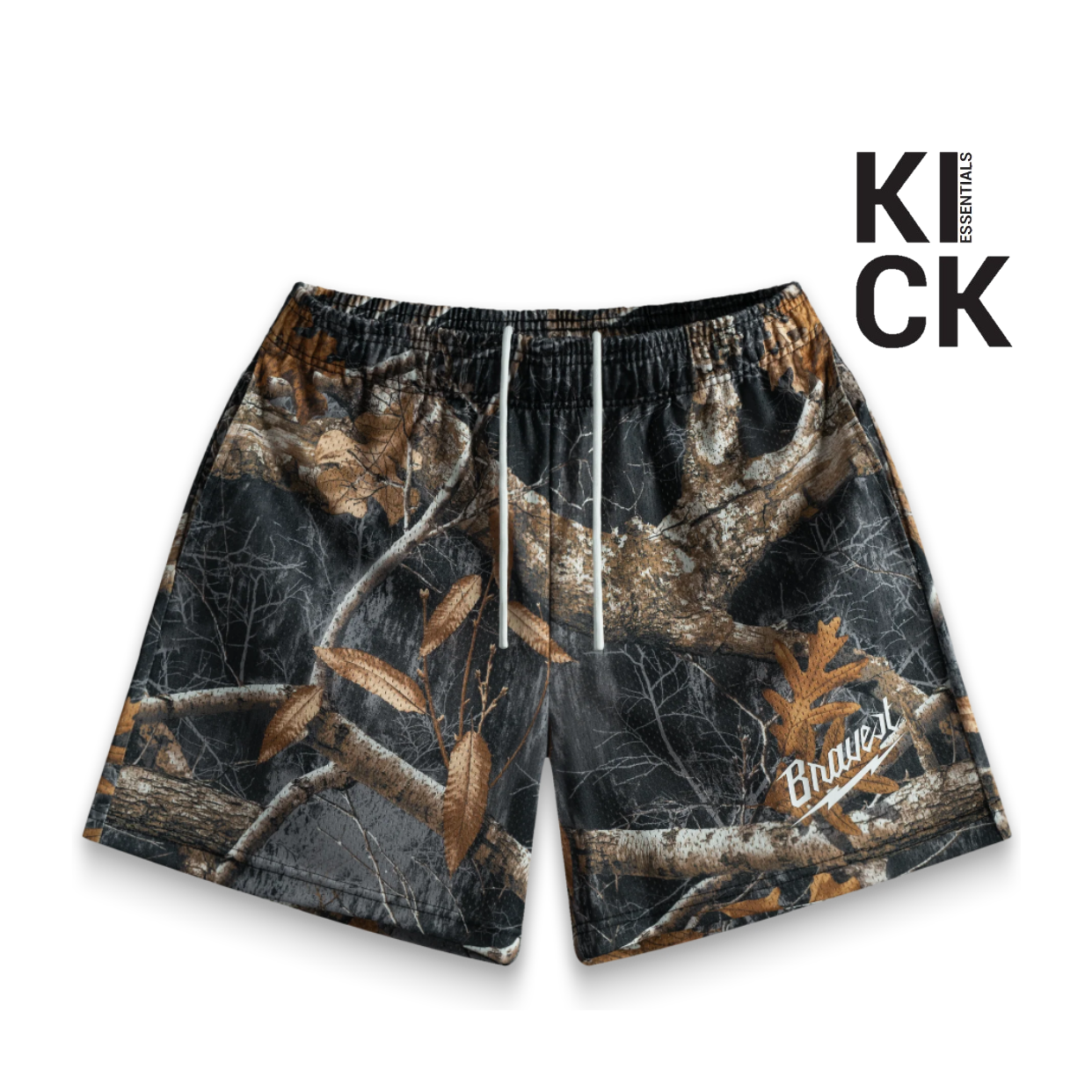 BRAVEST STUDIOS SHORT 'REALTREE BLACK'