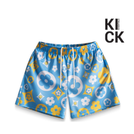 BRAVEST STUDIOS SHORT 'UNIFLOWER BLUE'