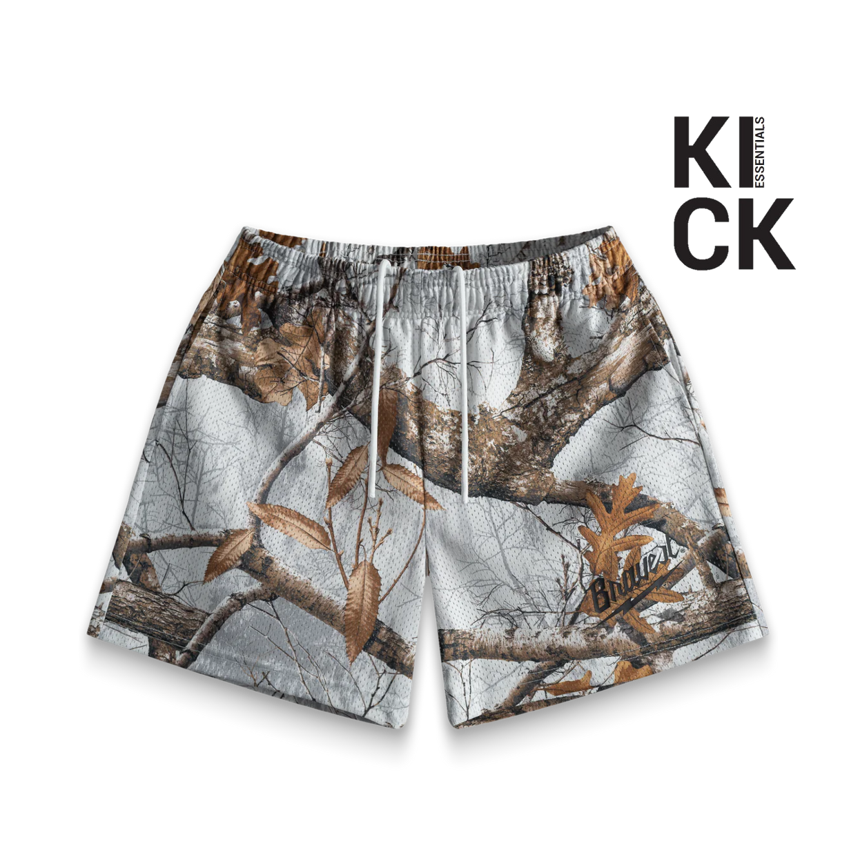 BRAVEST STUDIOS SHORT 'REALTREE WHITE'