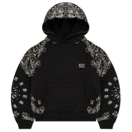 BRAVEST STUDIOS HOODIE 'PAISLEY BLACK'