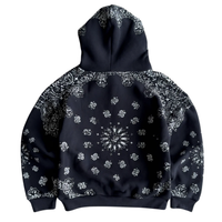 BRAVEST STUDIOS HOODIE 'PAISLEY BLACK'