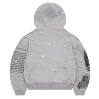 BRAVEST STUDIOS HOODIE 'SKETCH HEATHER GREY'
