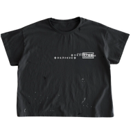 BRAVEST STUDIOS TEE 'LOGOS FADED VINTAGE BLACK'