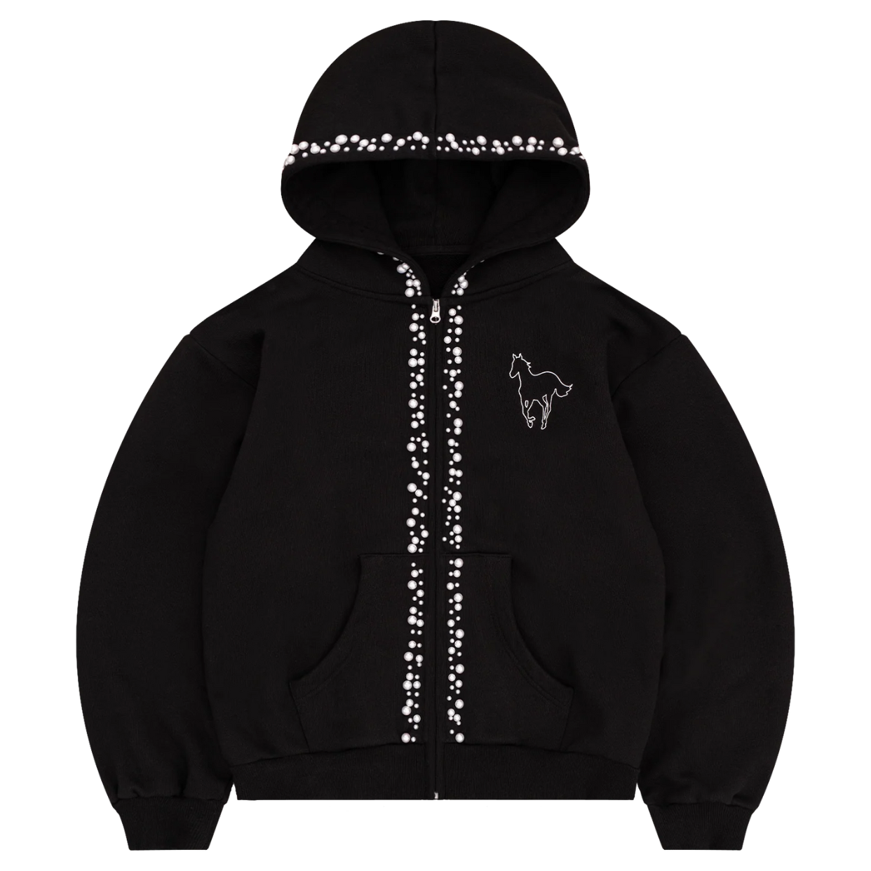 BRAVEST STUDIOS ZIP-UP 'PONY PEARL'