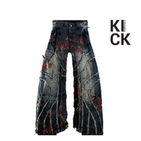 BADSON PANT 'AUTUMN OVERGROWTH'