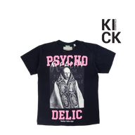 BETTER WITH AGE TEE 'PSYCHODELIC BLACK PINK'