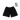 BROKEN PLANET SHORT 'BLACK SMALL PRINT'