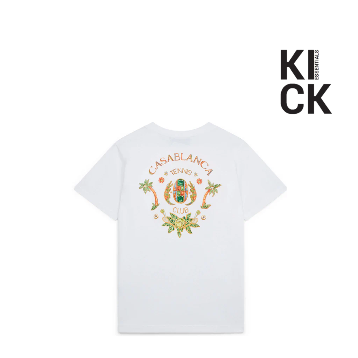CASABLANCA TEE 'JOYAUX D'AFRIQUE WHITE'