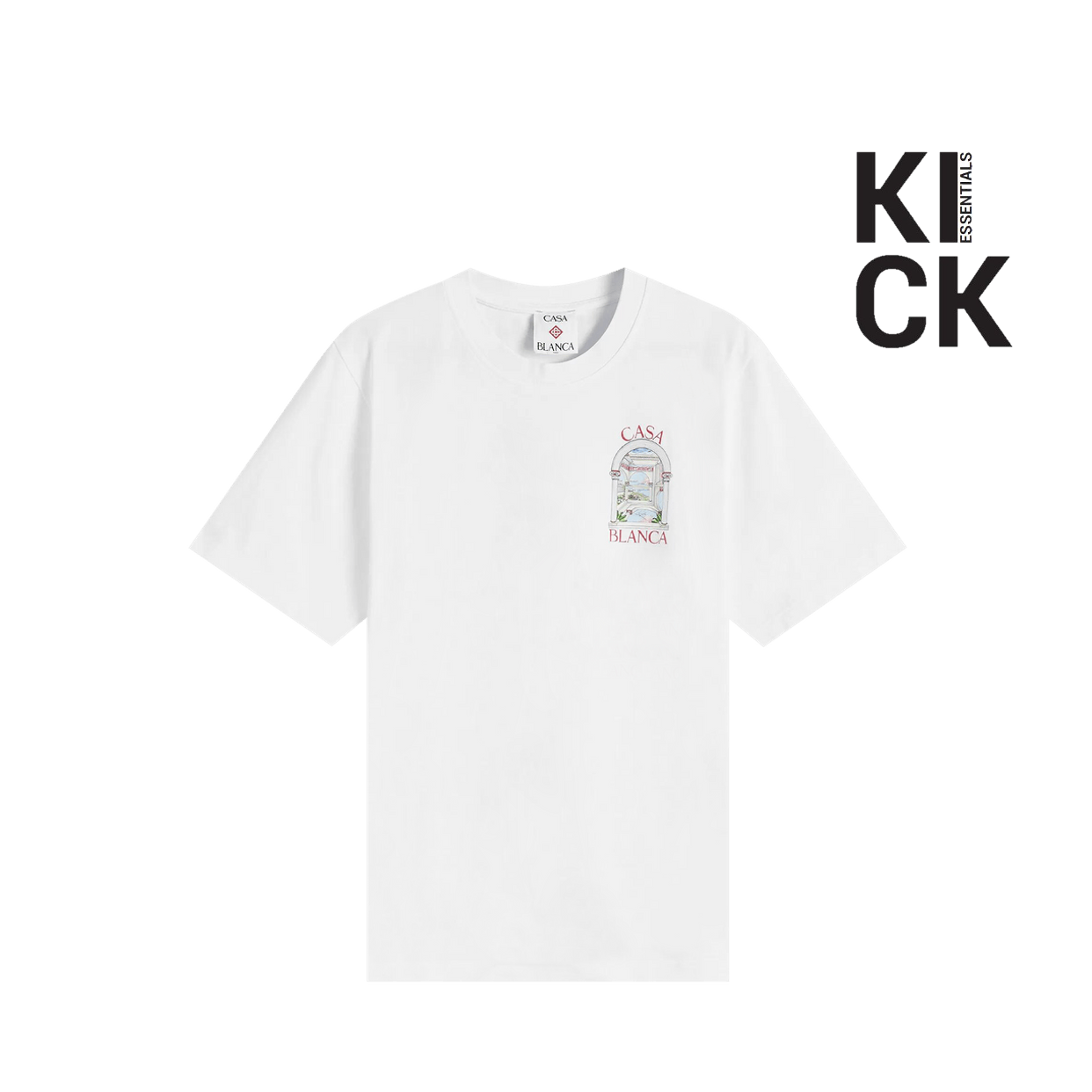 CASABLANCA TEE 'LE PASSAGE WHITE'