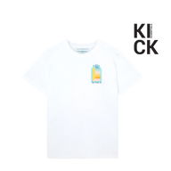 CASABLANCA TEE 'L ARC EN COLORE WHITE'