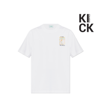 CASABLANCA TEE 'MUSHROOM GODDESS WHITE'