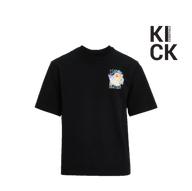 CASABLANCA TEE 'GALACTIC CONNECTION BLACK'