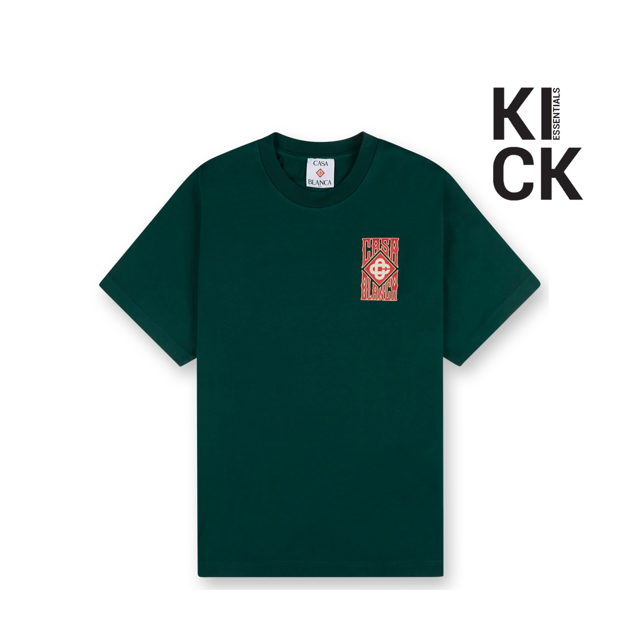 CASABLANCA TEE 'GOTHIC GREEN'