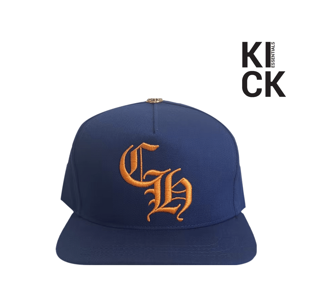 CHROME HEARTS HAT 'CH BASEBALL BLUE ORANGE'