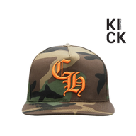 CHROME HEARTS HAT 'CH BASEBALL CAMO'