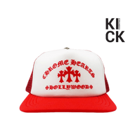 CHROME HEARTS HAT 'KING TACO TRIPLE RED CROSS TRUCKER'