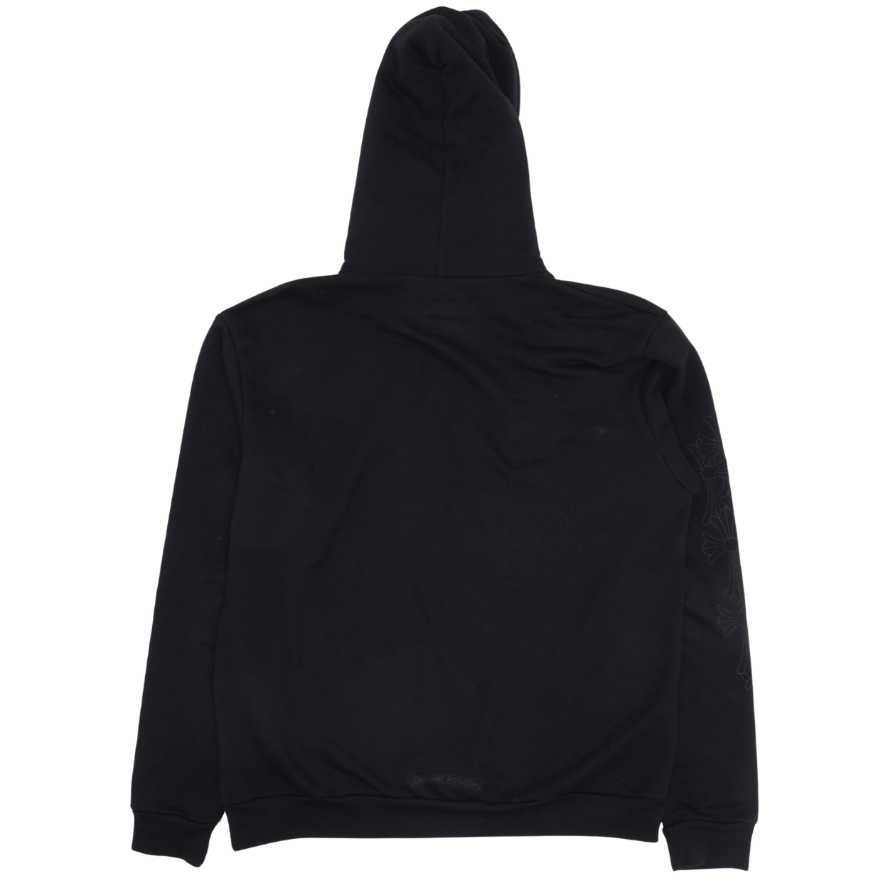 CHROME HEARTS HOODIE 'MIAMI EXCLUSIVE CEMETARY VERTICAL LOGO BLACK'