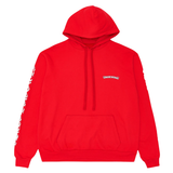 CHROME HEARTS HOODIE 'SCROLL RED WHITE'