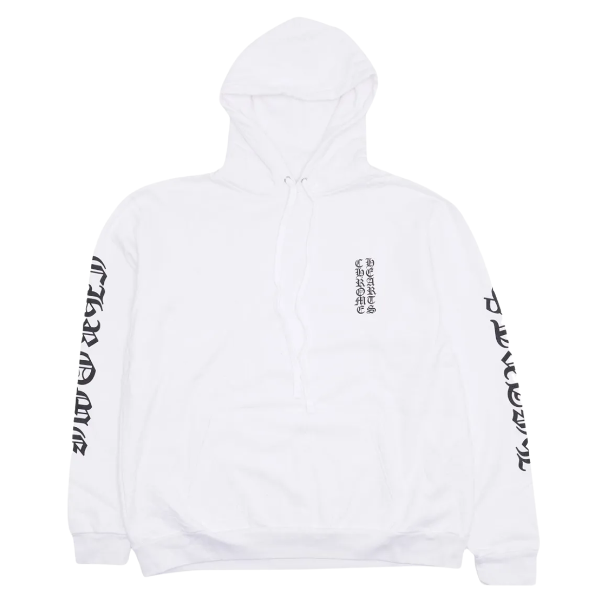 CHROME HEARTS HOODIE 'WHITE SILVER-FOIL'
