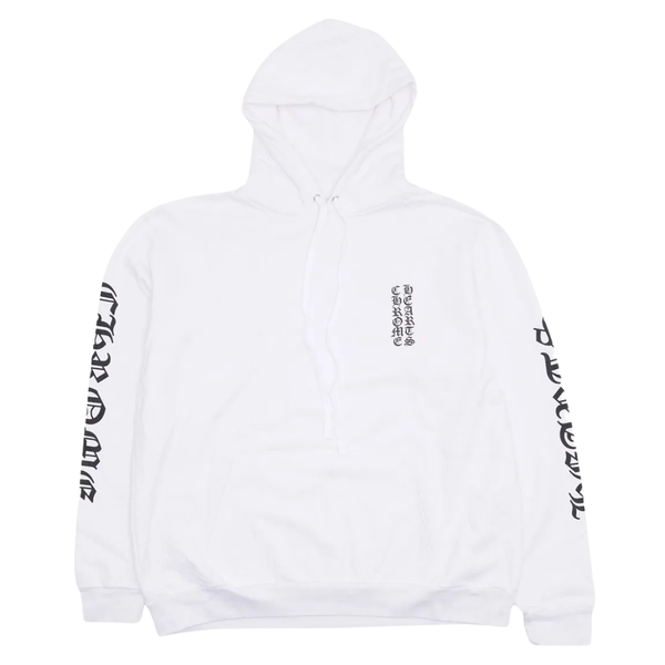 CHROME HEARTS HOODIE 'WHITE SILVER-FOIL'