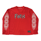 CHROME HEARTS JERSEY 'MATTY BOY FORM LONG SLEEVE RED'