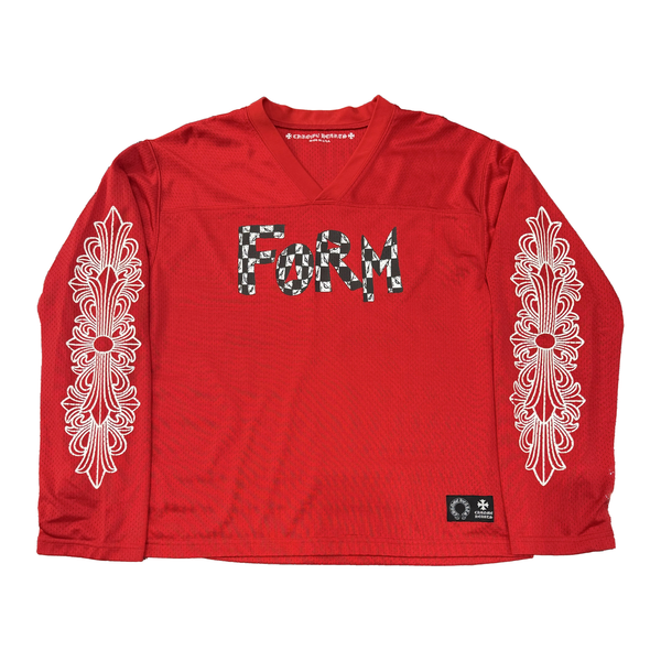 CHROME HEARTS JERSEY 'MATTY BOY FORM LONG SLEEVE RED'