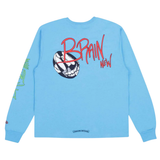 CHROME HEARTS LONGSLEEVE 'MATTY BOY BRAIN NEW BLUE'